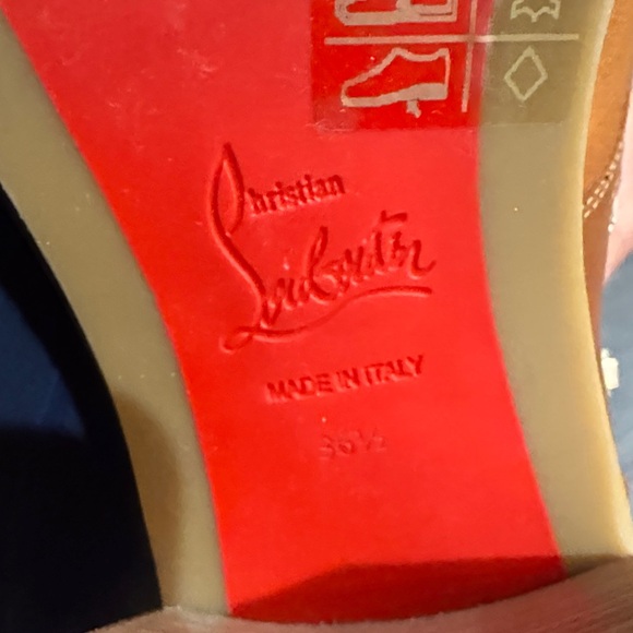 Christian Louboutin Tan Lace-Up Boots - Picture 12 of 12